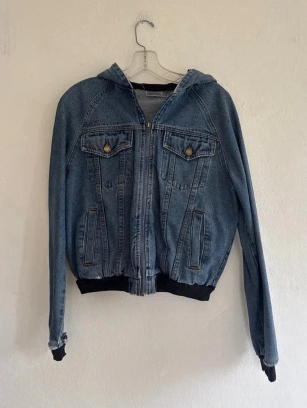 Carmar Denim Bomber Jacket